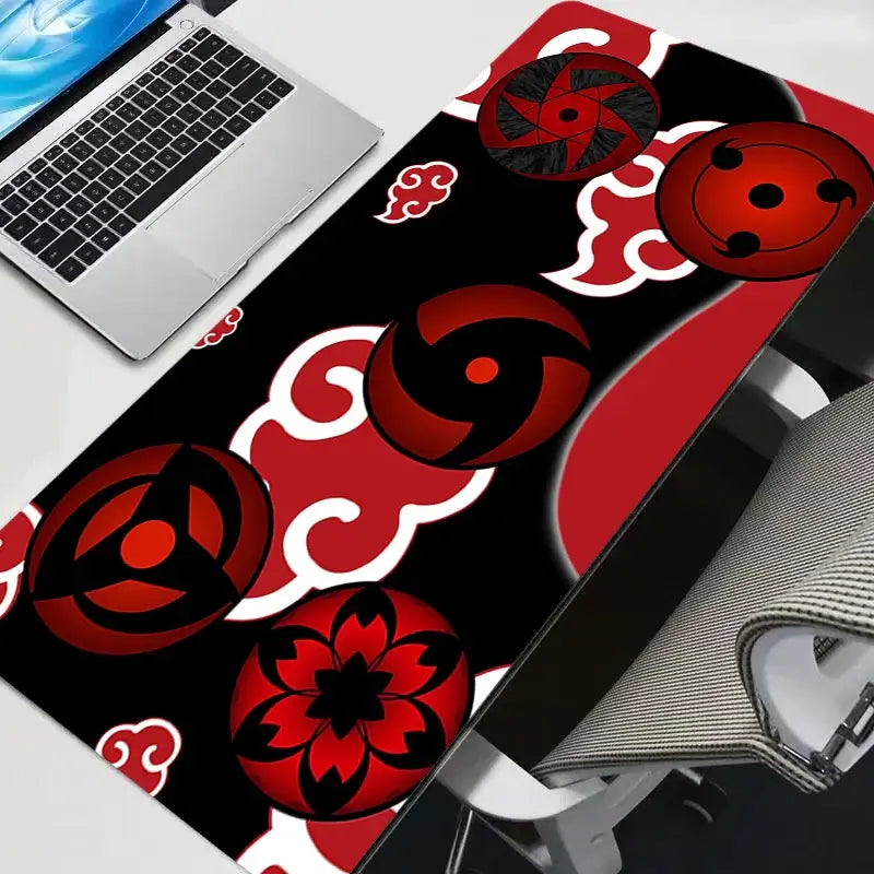 Akatsuki Naruto Mouse Pad: Anime Gaming Desk Mat